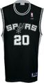 Manu Ginobili San Antonio Spurs NBA Tackle Twill Swingman Replica Basketball Jersey By Reebok