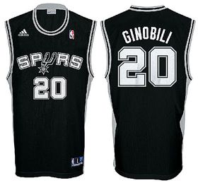 Manu Ginobili San Antonio Spurs Youth NBA Replica Basketball Jersey  by Adidas
