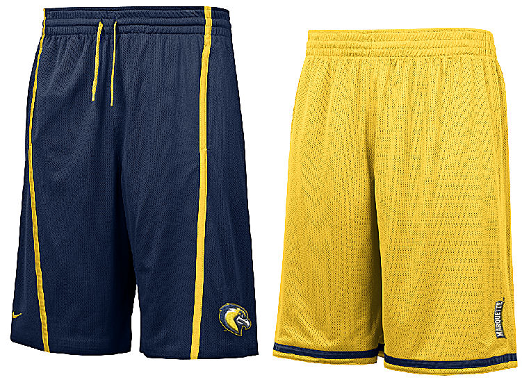 marquette nike shorts