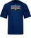 Memphis Grizzlies Heather Navy Adidas Authentic On-Court Practice SS Climalite Performance T Shirt