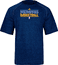 Memphis Grizzlies Heather Navy Adidas Authentic On-Court Practice SS Climalite Performance T Shirt