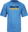 Memphis Grizzlies Lt. Blue Heather Adidas Authentic On-Court Practice SS Climalite Performance T Shirt