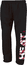Miami Heat Black Open Bottom Vertical Cut Fleece Sweatpants by Adidas