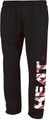Miami Heat Black Open Bottom Vertical Cut Fleece Sweatpants by Adidas