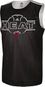 Miami Heat Black Overtime Hustle Tank Top by Adidas