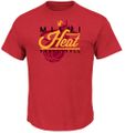 Miami Heat Majestic Blended All Time Moment Short Sleeve T Shirt