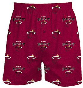 Miami Heat Men's Supreme Boxer Shorts by Concepts Sports