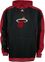 Miami Heat NBA Black Embroidered Dream Hooded Fleece Sweatshirt By Adidas