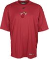 Miami Heat NBA Loosefit Play Dry Practice Short Sleeve Shirt By Reebok
