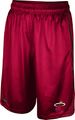 Miami Heat Rio Red Embroidered 12 inch Inseam Hoop Shorts by Adidas