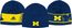 Michigan Wolverines Official Players Reversible Knit Hat by Adidas