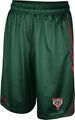 Milwaukee Bucks Green Embroidered 12 inch Inseam Hoop Shorts by Adidas