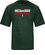 Milwaukee Bucks Heather Green Adidas Authentic On-Court Practice SS Climalite Performance T Shirt