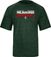 Milwaukee Bucks Heather Green Adidas Authentic On-Court Practice SS Climalite Performance T Shirt