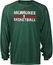 Milwaukee Bucks Heather Green Climalite Practice Long Sleeve Shirt by Adidas