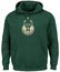 Milwaukee Bucks Mens Green Majestic Logo 2 Hoodie Sweatshirt