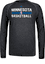 Minnesota Timberwolves Heather Black Climalite Practice Long Sleeve Shirt by Adidas