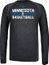 Minnesota Timberwolves Heather Black Climalite Practice Long Sleeve Shirt by Adidas