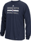 Minnesota Timberwolves Heather Blue Climalite Practice Long Sleeve Shirt by Adidas
