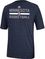 Minnesota Timberwolves Heather Navy Climalite Practice Short Sleeve Shirt by Adidas