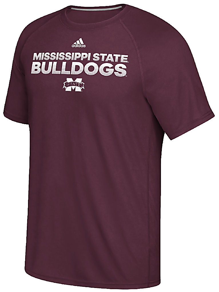 Mississippi State Bulldogs Maroon Sideline Hustle Climalite Short