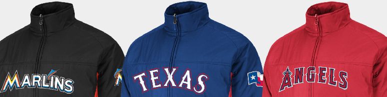 MLB Youth Authentic On Field Jackets By Majestic