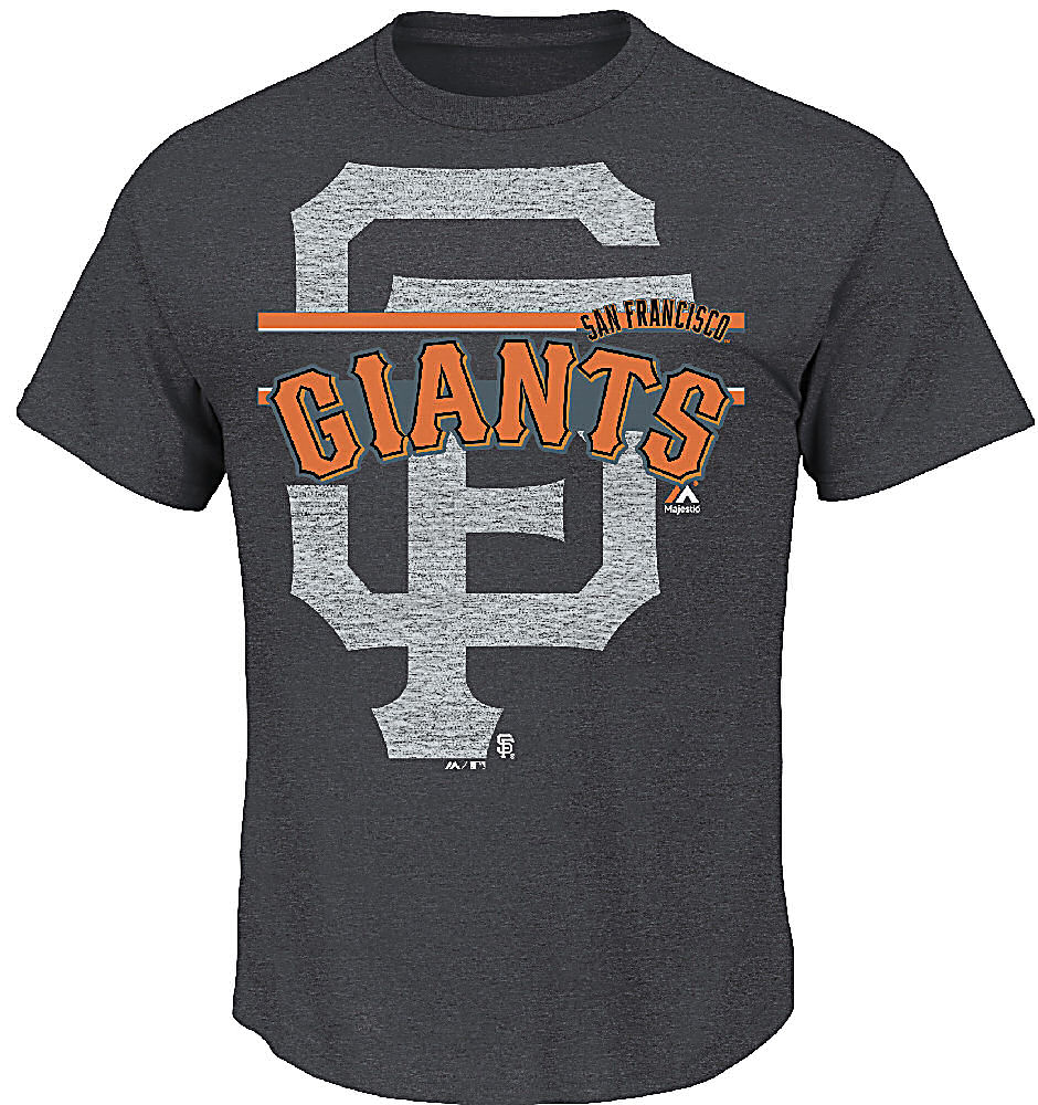 MLB San Francisco Giants Charcoal Heather Rise To Victory