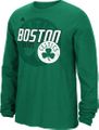 NBA Boston Celtics Adidas Background Logo Long Sleeve Tee Shirt