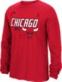 NBA Chicago Bulls Adidas Background Logo Long Sleeve Tee Shirt
