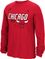 NBA Chicago Bulls Adidas Background Logo Long Sleeve Tee Shirt