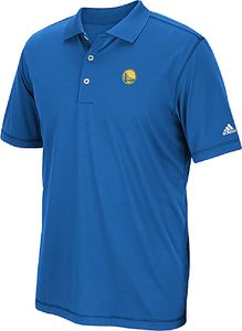 NBA Golden State Warriors Adidas Pure Motion Performance Golf Polo