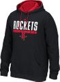 NBA Houston Rockets Black Embroidered Adidas Tipoff Playbook Hoodie Sweatshirt