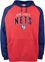 New Jersey Nets Tackle Twill Embroidered Hooded Sweatshirt By Reebok