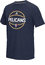 New Orleans Pelicans Adidas Navy Pre-Game Ultimate Synthetic Slim Fit Short Sleeve Shirt