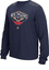 New Orleans Pelicans Navy Primary Logo Long Sleeve Tee Shirt by Adidas