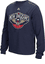 New Orleans Pelicans Adidas Navy Huge Preferred Logo Long Sleeve T Shirt