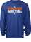 New York Knicks Adidas New Authentic On-Court Practice Climalite Performance Long Sleeve T Shirt