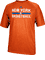 New York Knicks Heather Orange Climalite Practice Short Sleeve Shirt by Adidas