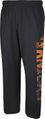 New York Knicks Black Open Bottom Primal Elevation Fleece Sweatpants by Adidas