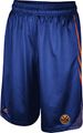New York Knicks Embroidered 12 inch Inseam Hoop Shorts by Adidas