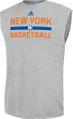 New York Knicks Grey Climalite Practice Sleeveless Shirt by Adidas