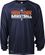 New York Knicks Heather Navy Adidas New Authentic On-Court Practice Climalite Performance Long Sleeve T Shirt