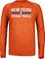 New York Knicks Heather Orange Climalite Practice Long Sleeve Shirt by Adidas