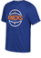 New York Knicks Adidas Blue Ultimate Synthetic Short Sleeve TShirt