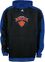 New York Knicks NBA Black Embroidered Dream Hooded Fleece Sweatshirt By Adidas