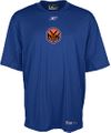 New York Knicks NBA Loosefit Play Dry Practice Short Sleeve Shirt By Reebok