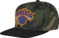 New York Knicks Printed Camo Snapback Cap by Adidas