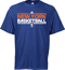 New York Knicks Royal ClimaLite Short Sleeve Shirt by Adidas
