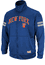 New York Knicks Royal Full-Zip Embroidered Track Jacket by Majestic