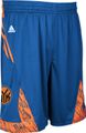 New York Knicks Royal NBA Pre-Game Authentic Basketball Shorts by Adidas